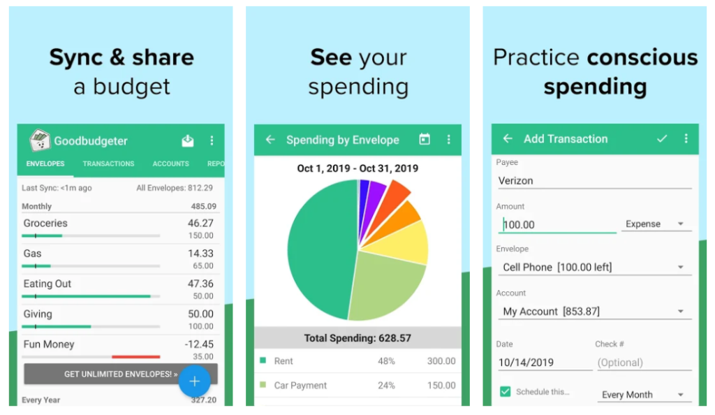 Goodbudget Budget Planner Money Expense Tracke